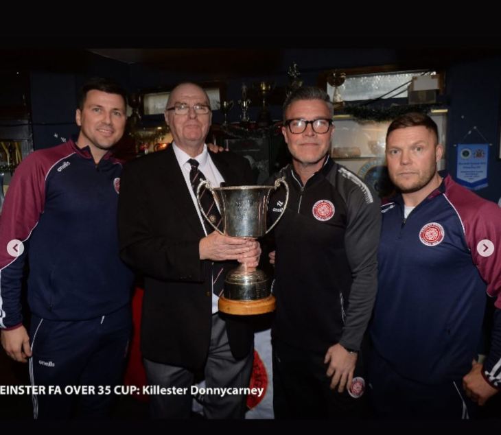 Over 35s Do the Double